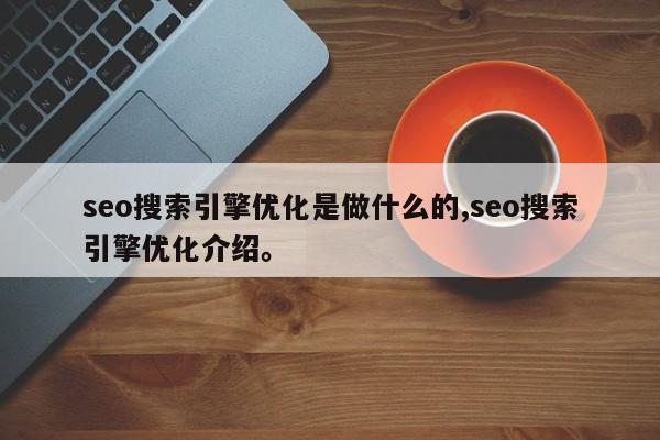 seo搜索引擎优化是做什么的,seo搜索引擎优化介绍	。
