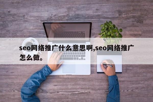 seo网络推广什么意思啊,seo网络推广怎么做。